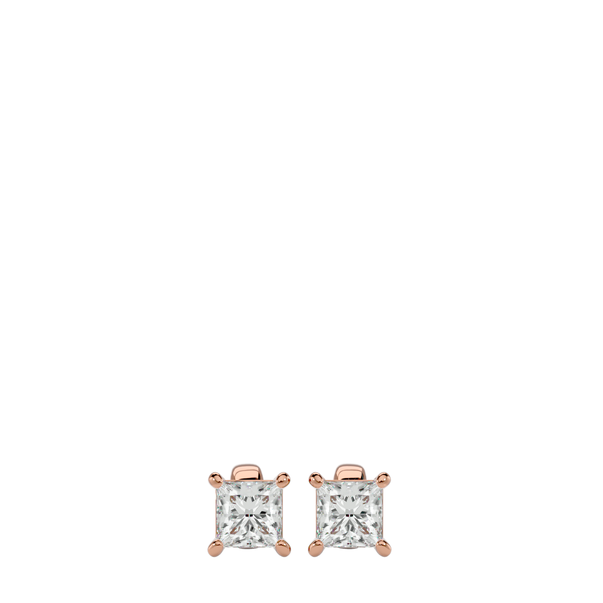 Arsen - Diamond Earrings - Yellow Gold - Superior Stirling