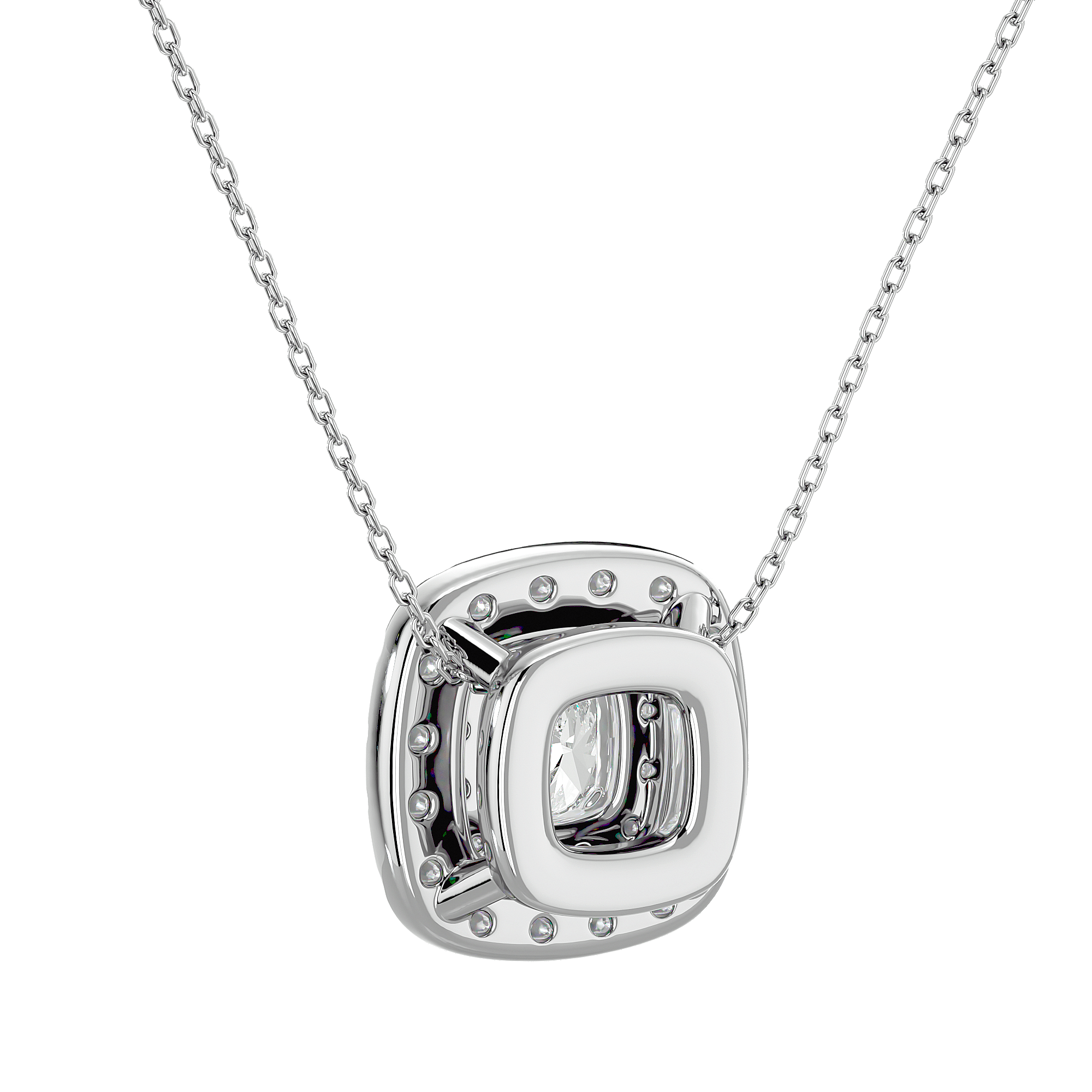 Artel - Diamond Pendant - White Gold - Superior Stirling