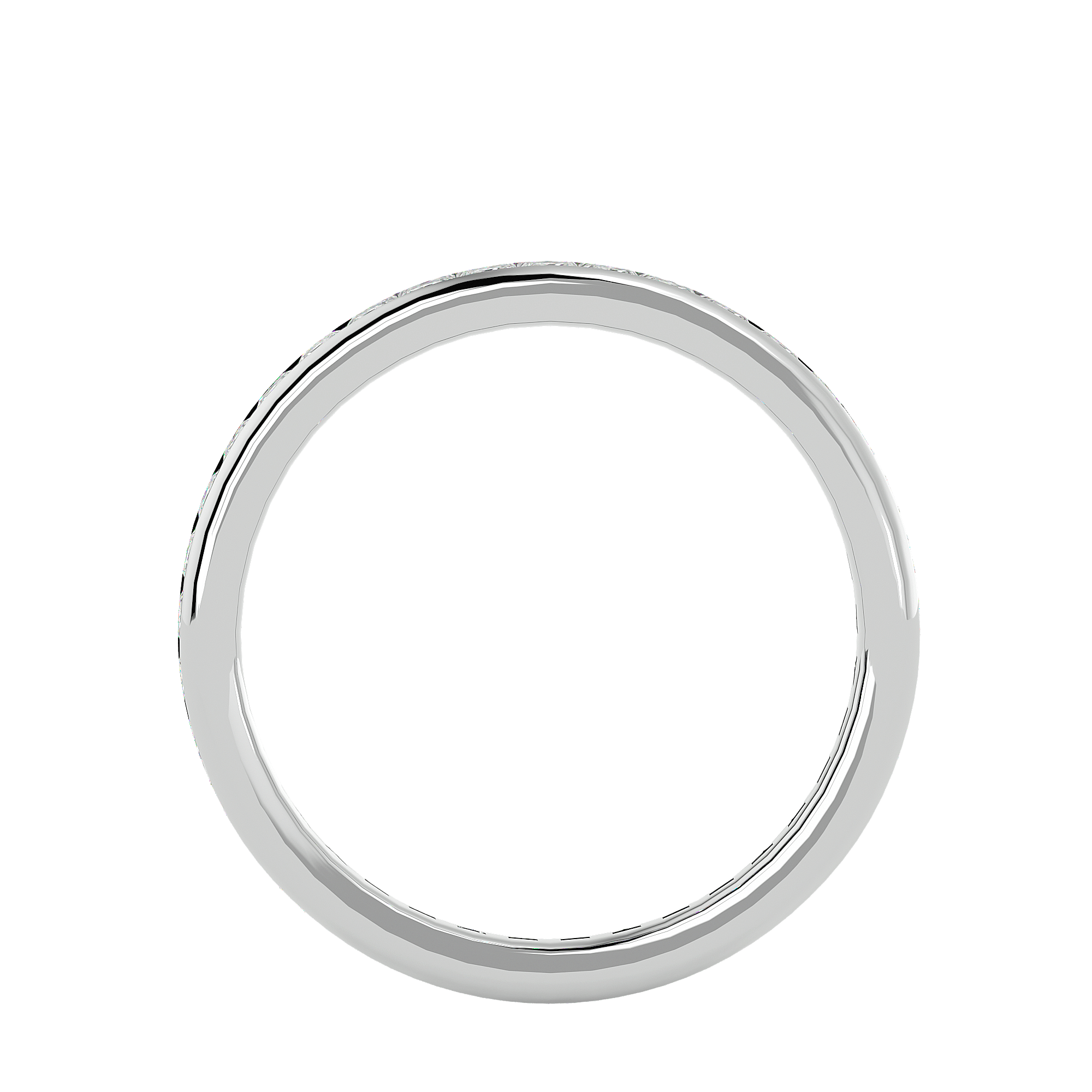 Ash - Diamond Eternity Ring - White Gold - Superior Stirling