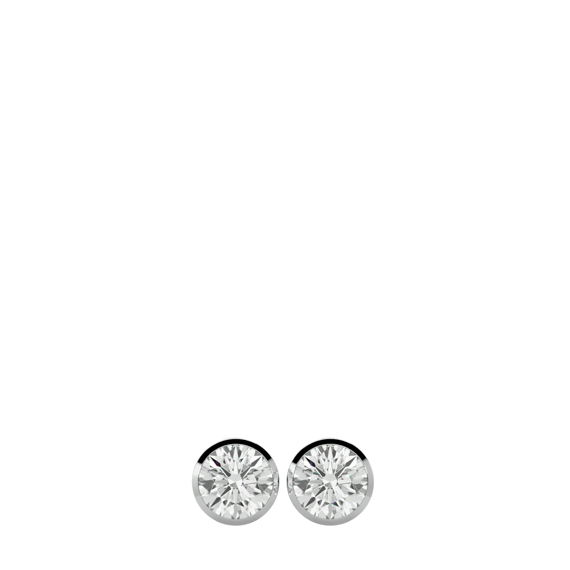 Bisera - Diamond Earrings - White Gold - Superior Stirling