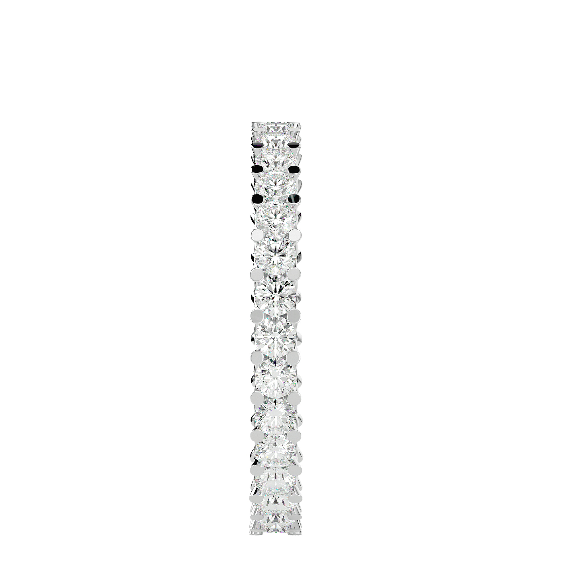 Clarity - Diamond Eternity Ring - White Gold - Superior Stirling