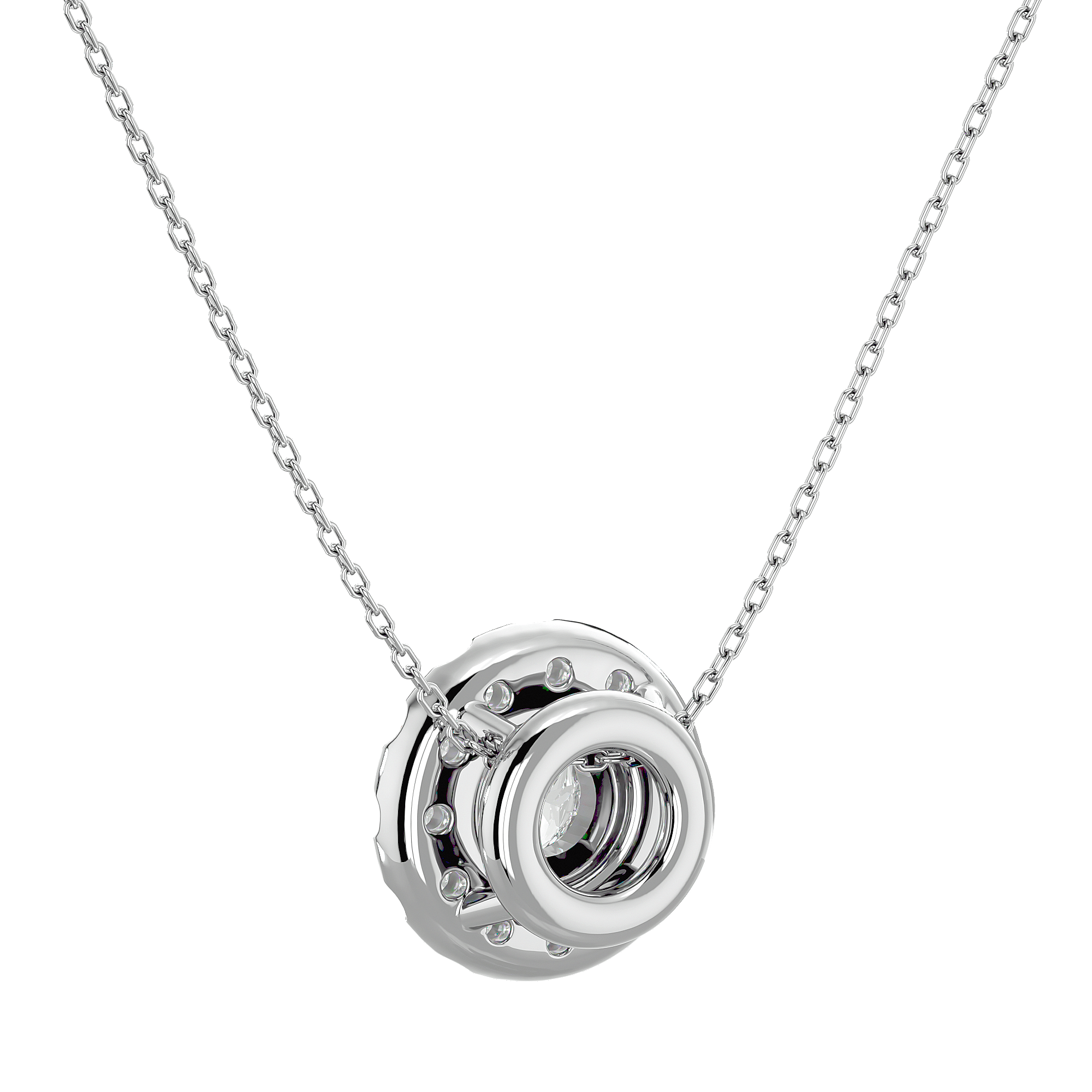 Montrose - Diamond Pendant - White Gold - Superior Stirling