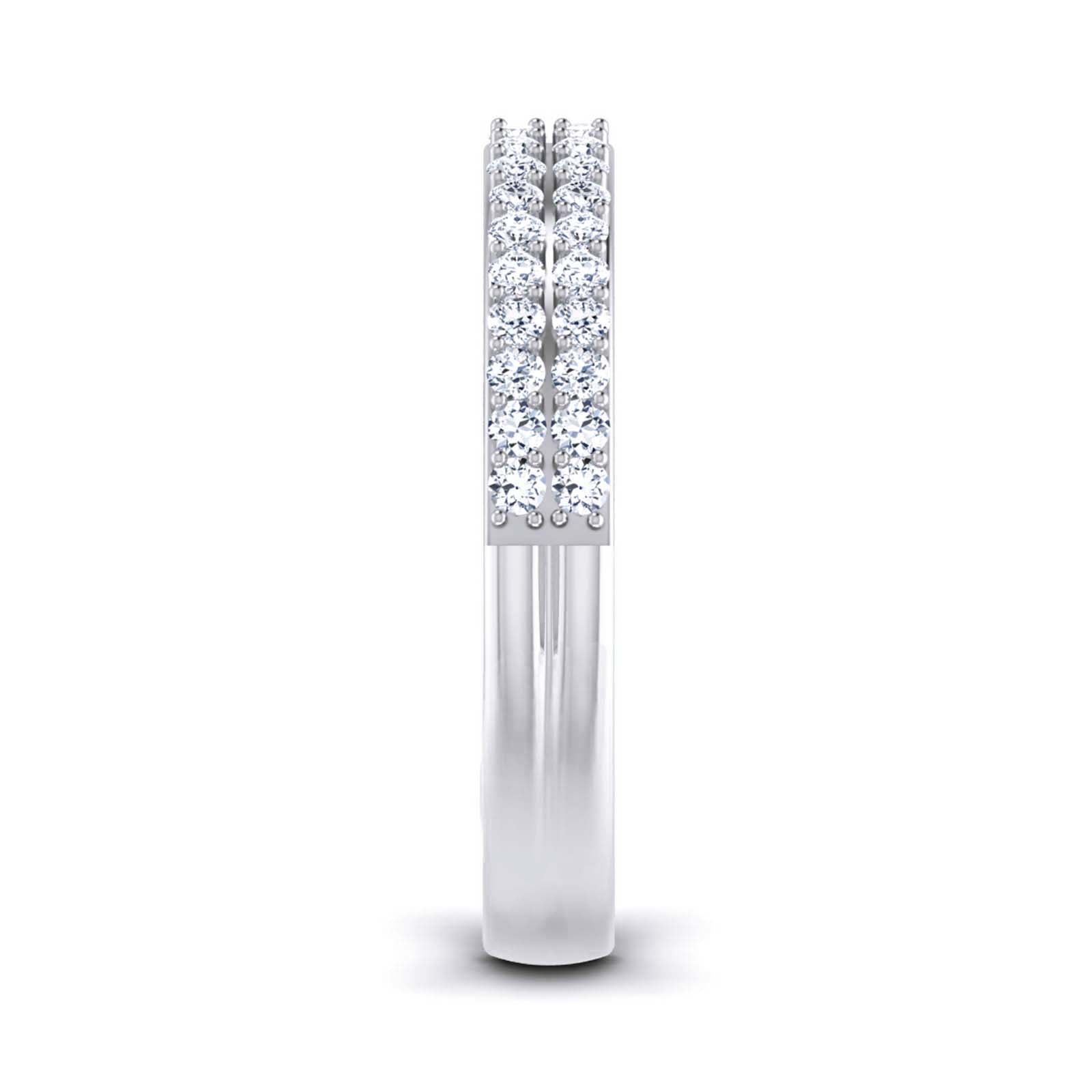 Stropez - Diamond Eternity Ring - White Gold - Superior Stirling